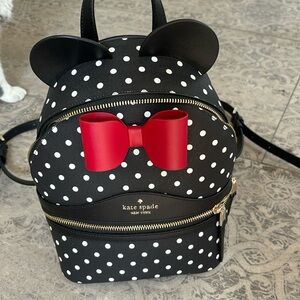 Kate spade mini mouse mini backpack in great condition